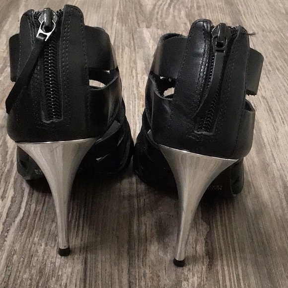 Cathy Jean  Brazil High heels black open toe - Picture 3 of 8